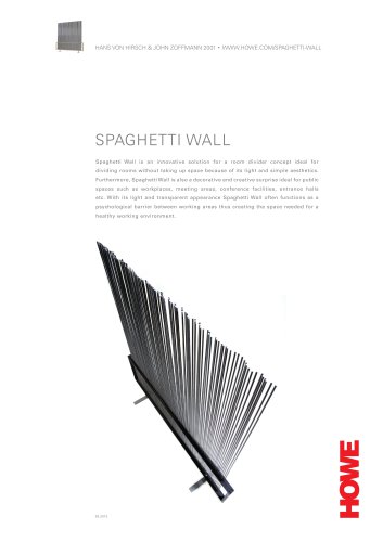 SPAGHETTI WALL