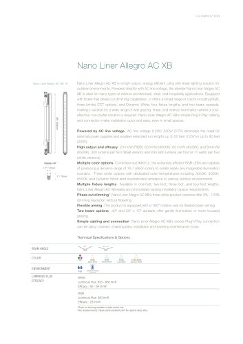 Nano Liner Allegro AC XB