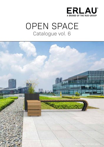 Catalogue Open space design ERLAU